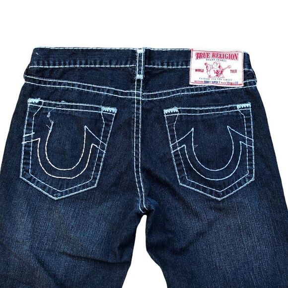 True Religion Jeans Size 38 BOBBY SUPER T Blue - Picture 2 of 8